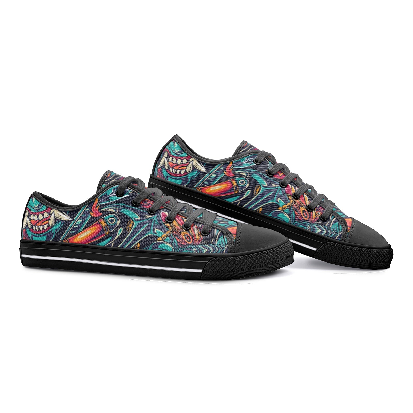 DRAGON Low Top Canvas Shoes