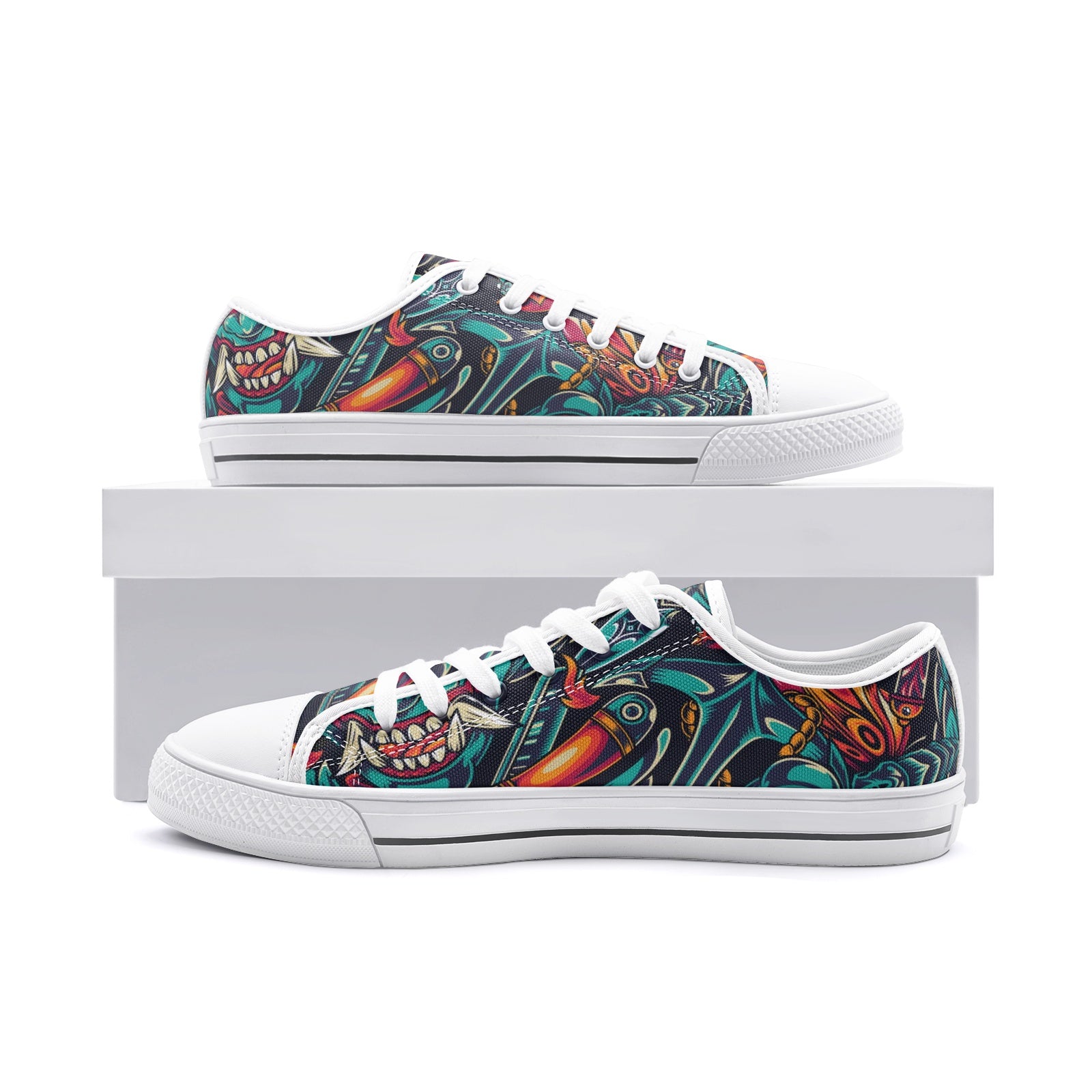 DRAGON Low Top Canvas Shoes