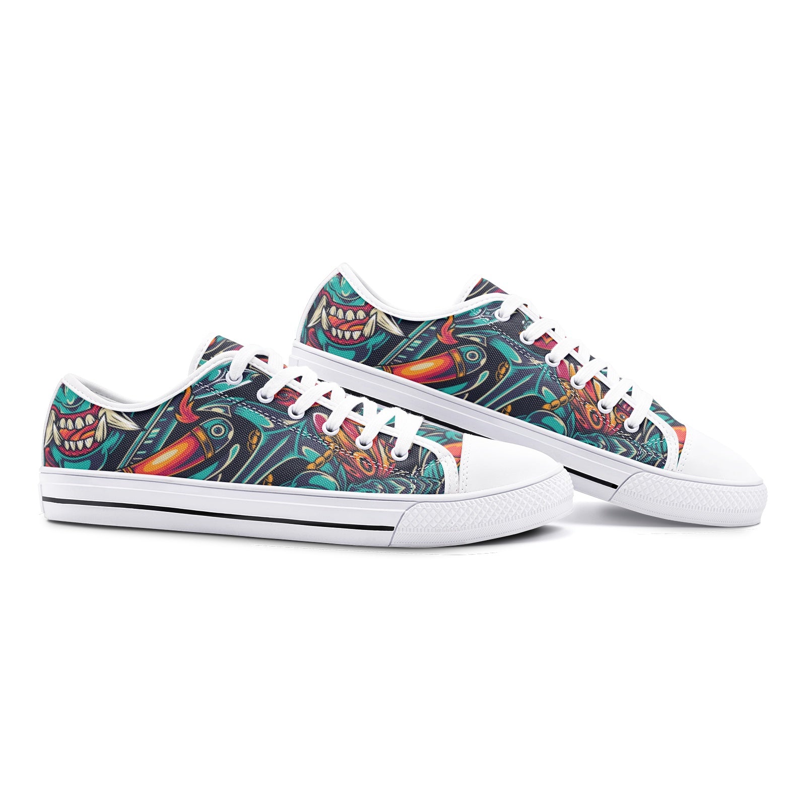 DRAGON Low Top Canvas Shoes
