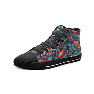 Dragon Unisex High Top Canvas Shoes