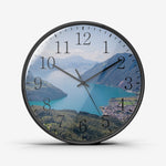 River Wall Clock Silent Non Ticking Quality Quartz
