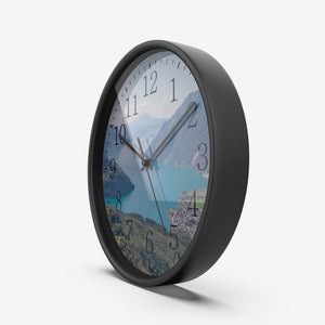 River Wall Clock Silent Non Ticking Quality Quartz