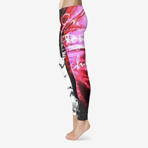 HALLOWEEN RED COTTON LEGGINGS