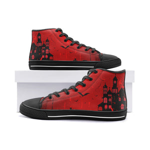Halloween Unisex High Top Canvas Shoes