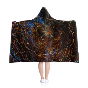 SKY BROWN Hooded Blanket