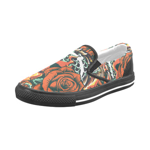 dragon Slip-on Canvas Shoes