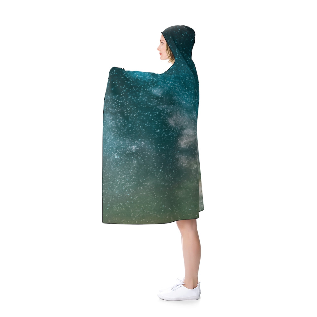MOON LIGHT Hooded Blanket