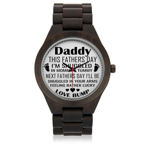 DADDY BABY WUUD WATCH