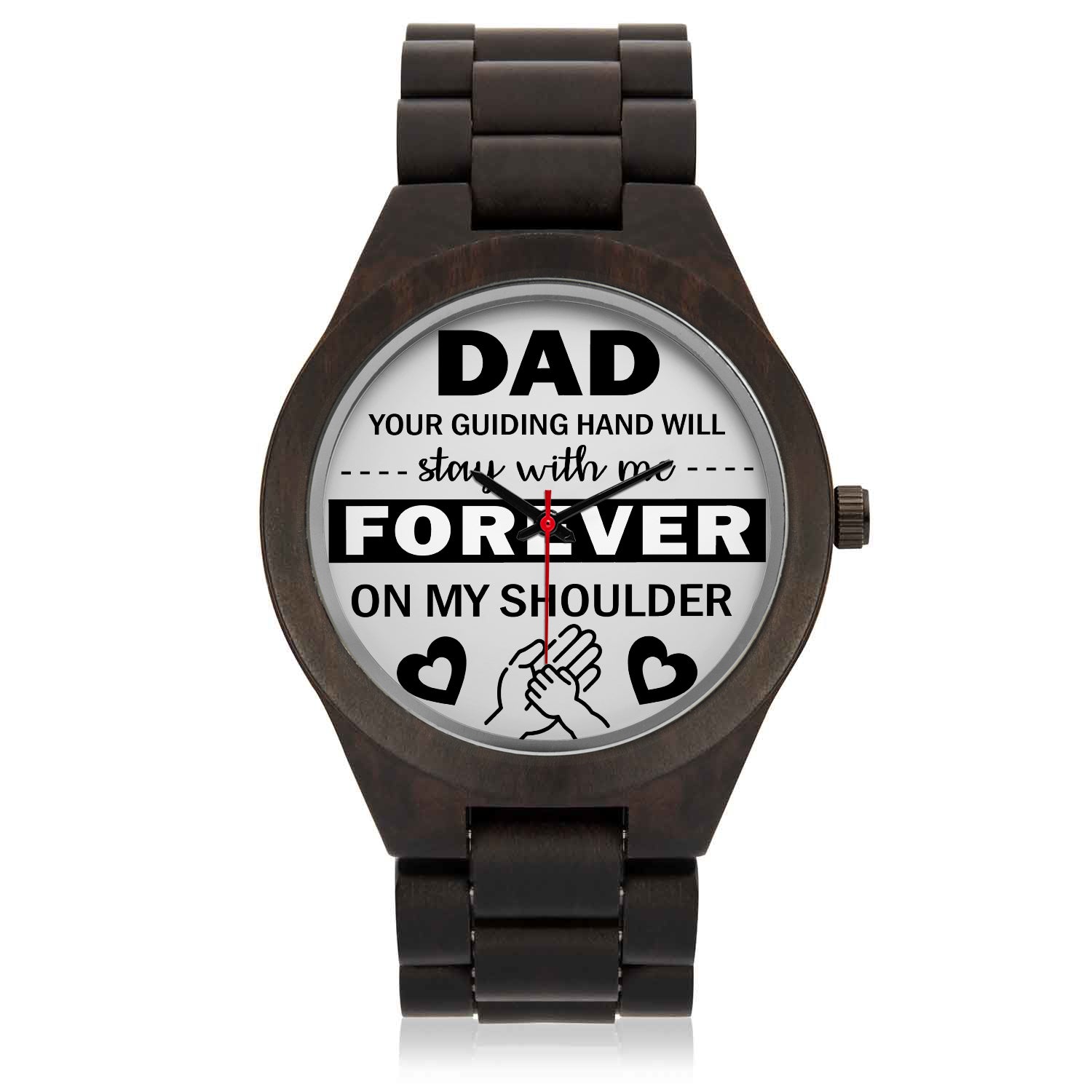 DAD FOREVER WOOD WATCH