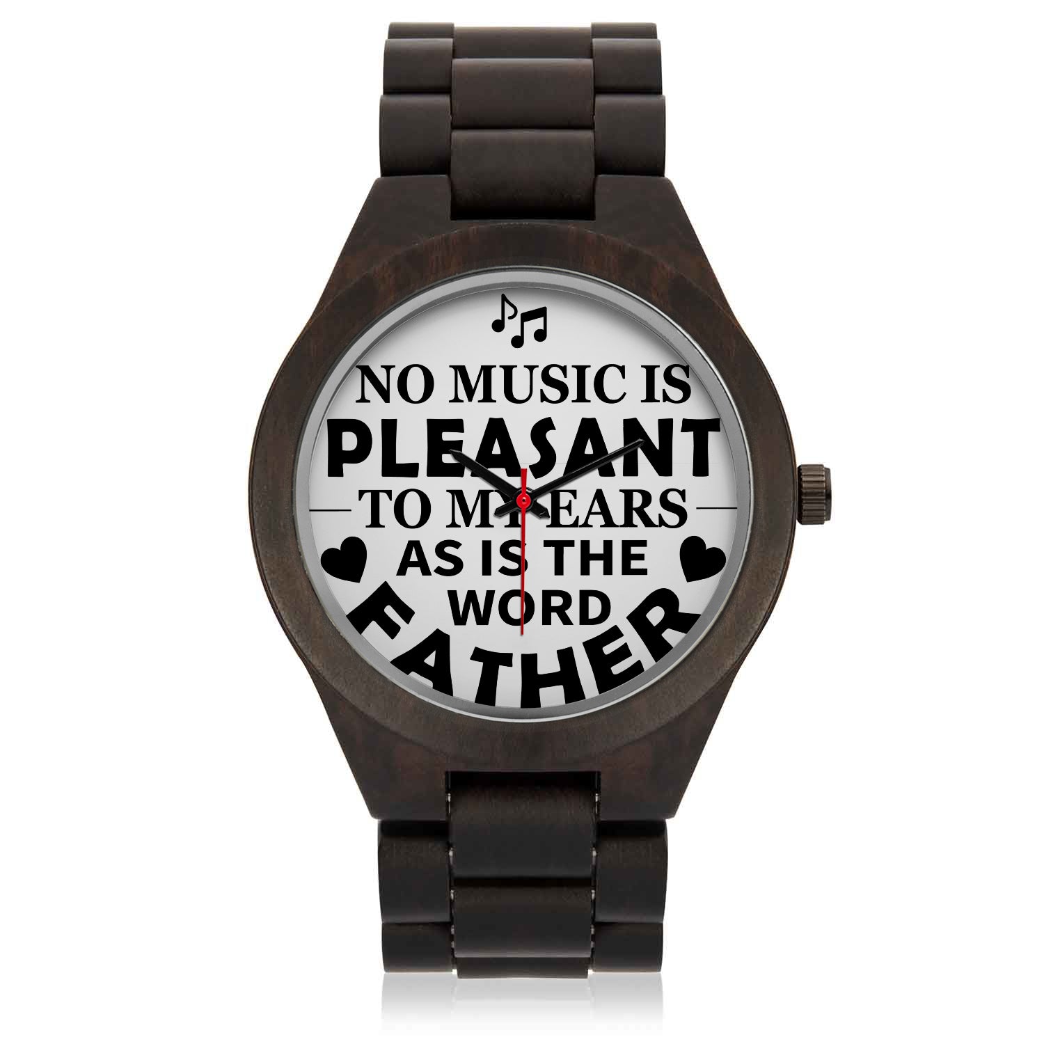 MUSIC FATHER WOOD WATCH