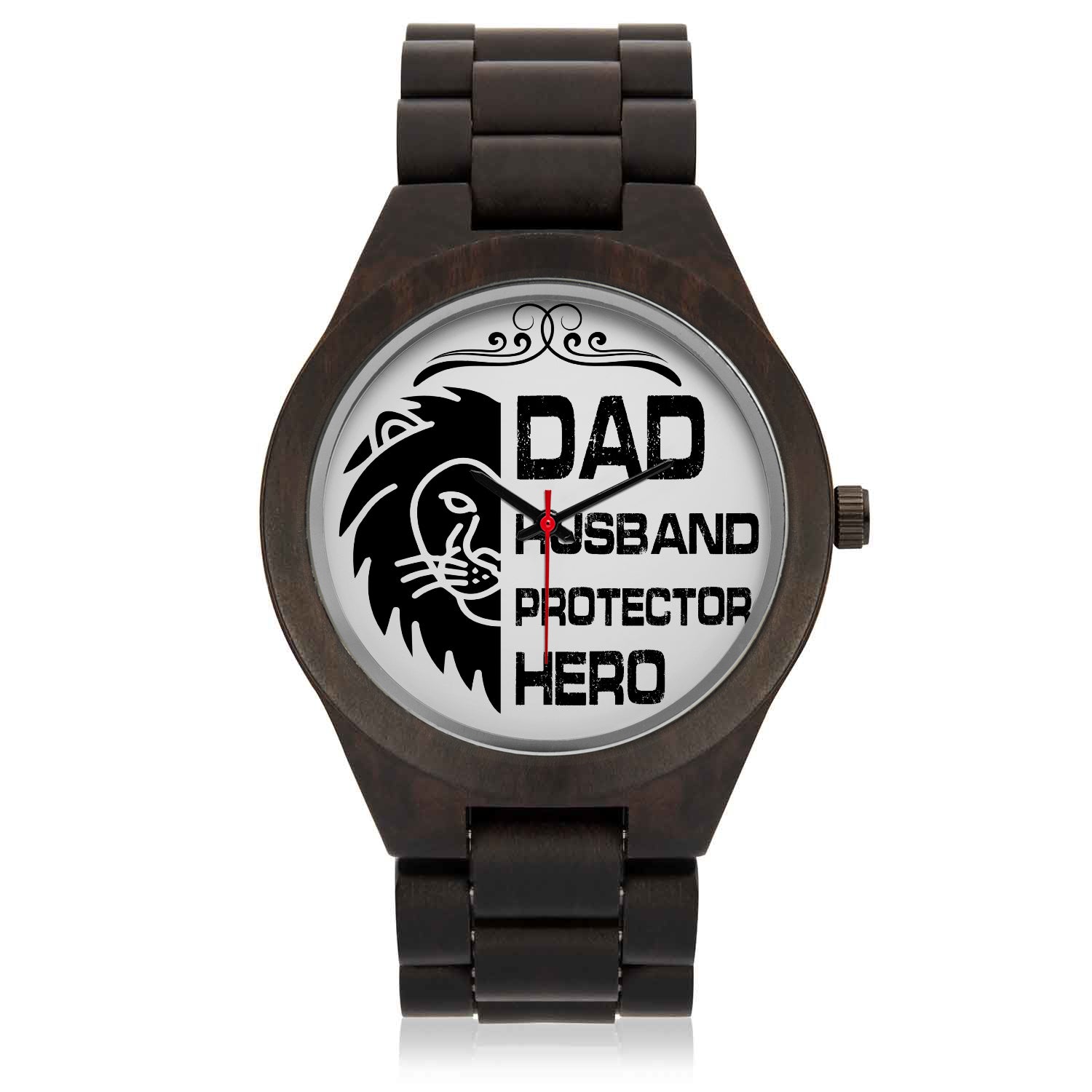 DAD HUSBAND WOOD WATCH