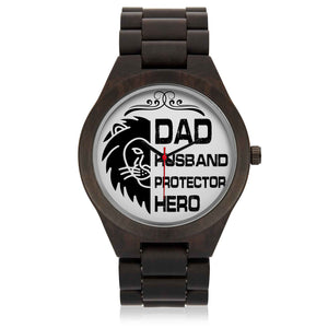 DAD HUSBAND WOOD WATCH