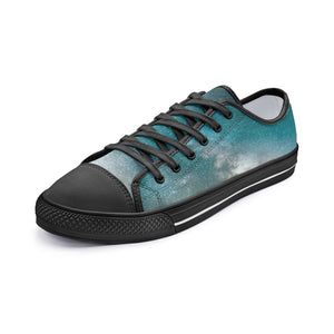 Sky blue Unisex Low Top Canvas Shoes