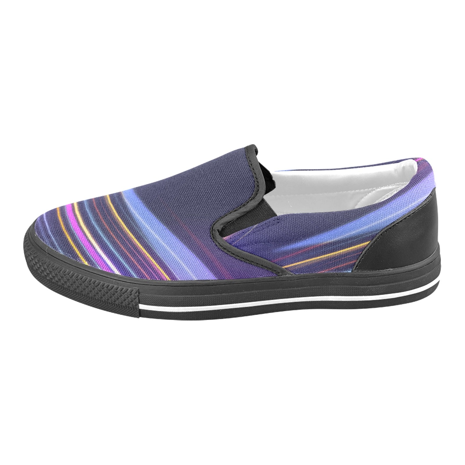 stripes Slip-on Canvas Shoes