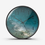 Moonlight Wall Clock Silent Non Ticking Quality Quartz
