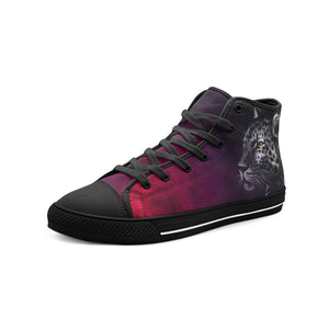 Cheetah Unisex High Top Canvas Shoes