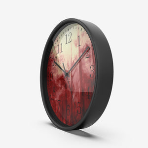 Forest Wall Clock Silent Non Ticking Quality Quartz