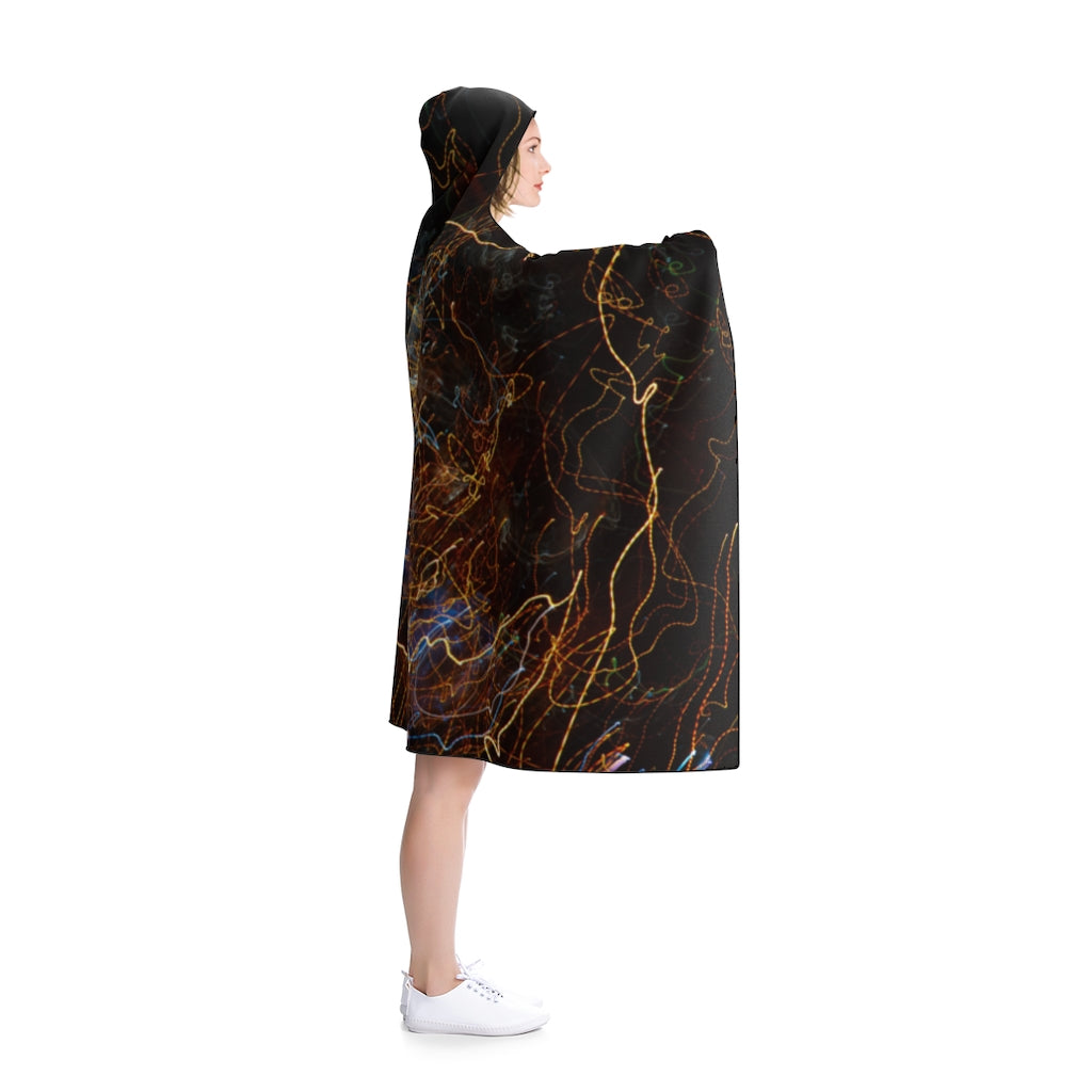 SKY BROWN Hooded Blanket
