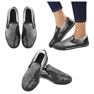 Dark night Slip-on Canvas Shoes