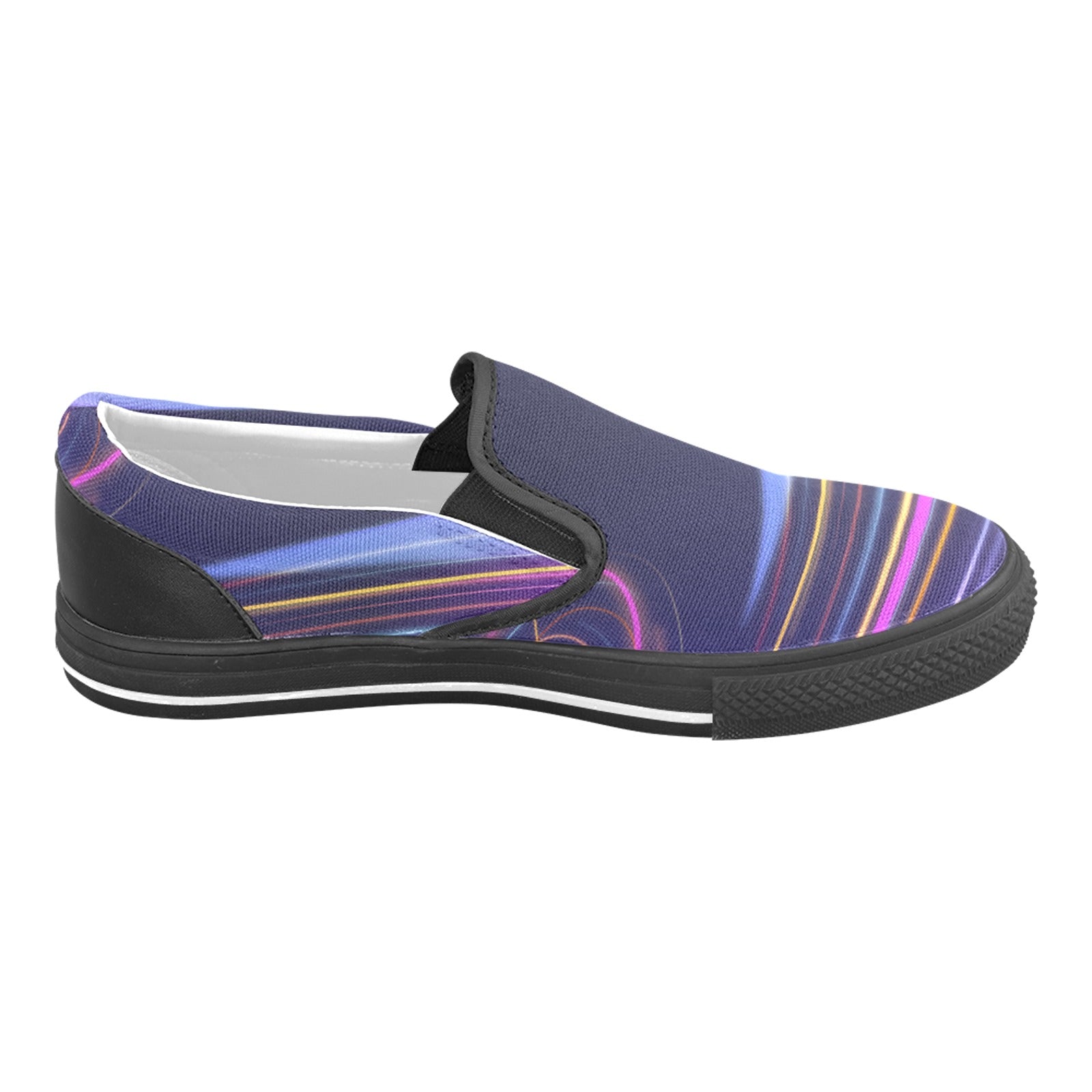 stripes Slip-on Canvas Shoes