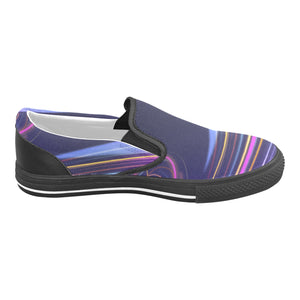 stripes Slip-on Canvas Shoes