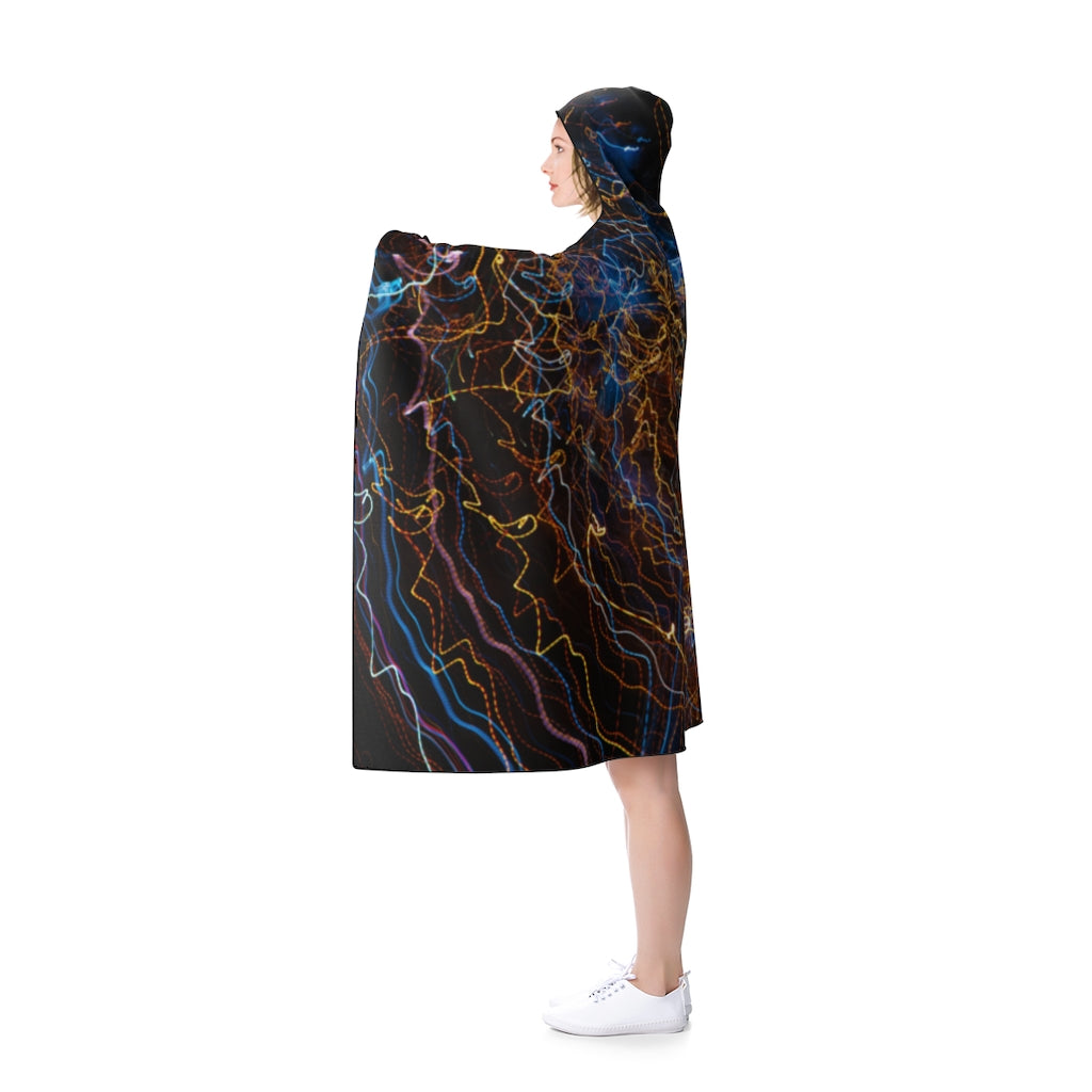 SKY BROWN Hooded Blanket