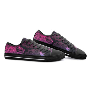 Lion Unisex Low Top Canvas Shoes