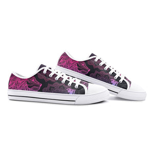 Lion Unisex Low Top Canvas Shoes
