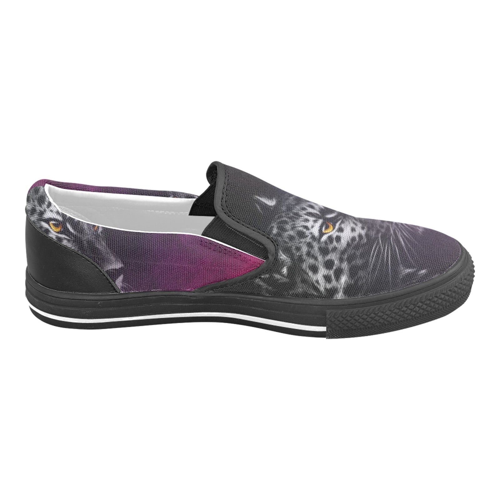 cheetah Slip-on Canvas Shoes