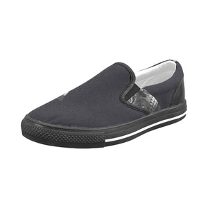 skull Slip-on Canvas Shoes