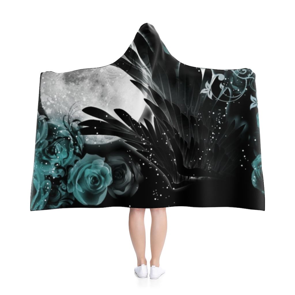 MOON LIGHT Hooded Blanket