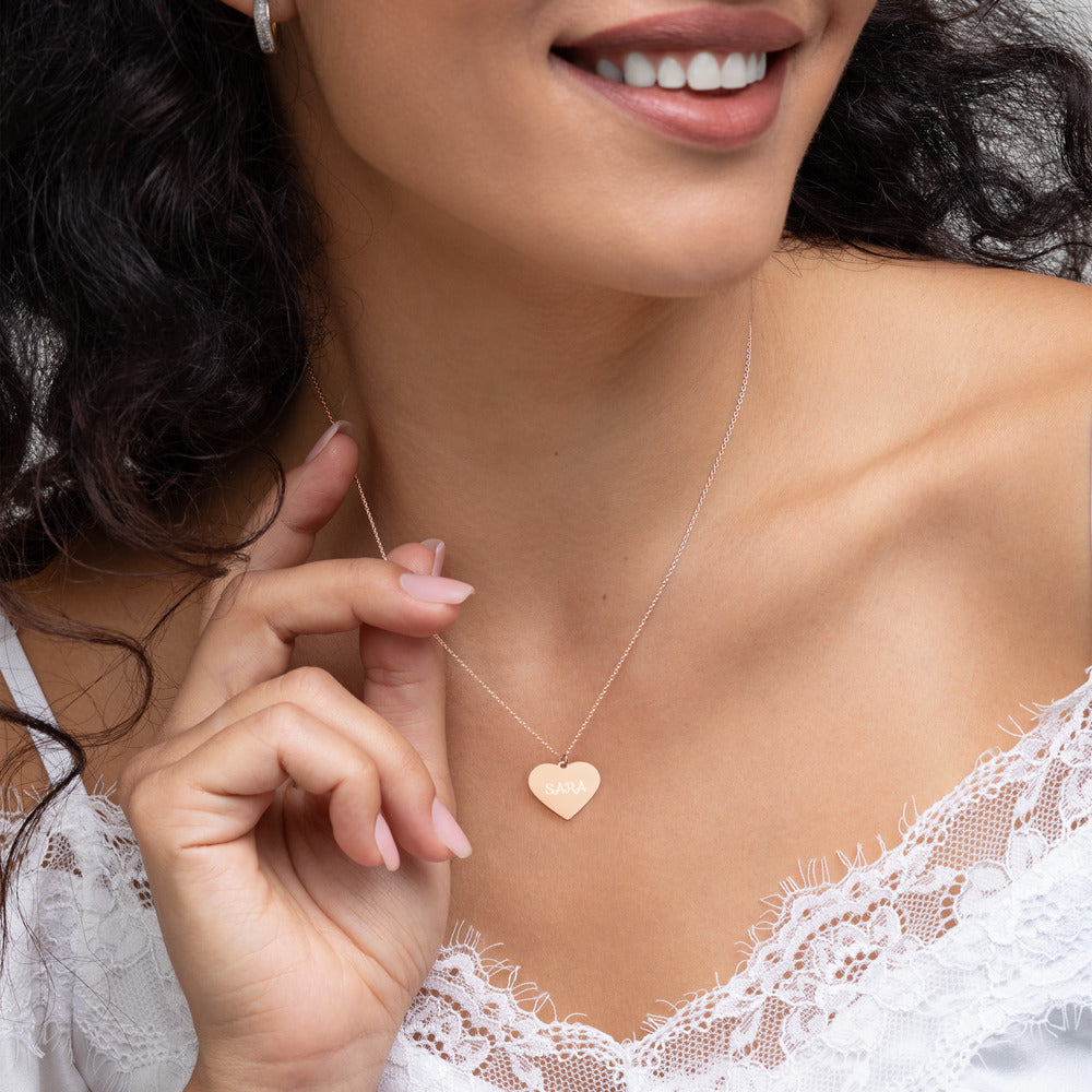 Customize Heart Necklace