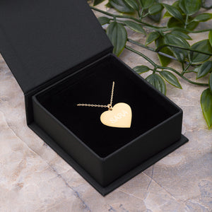 Customize Heart Necklace