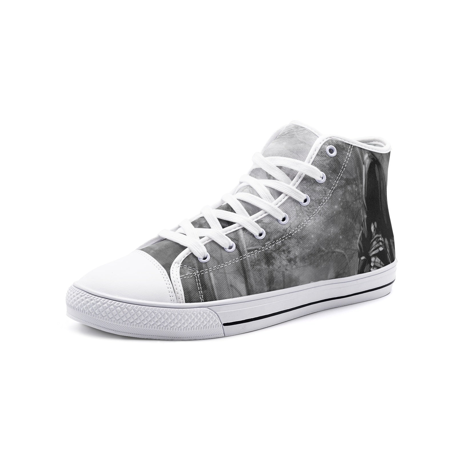 Halloween night Unisex High Top Canvas Shoes