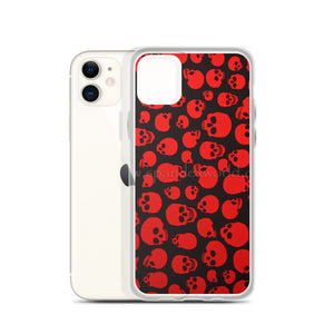 red skull iphone cases