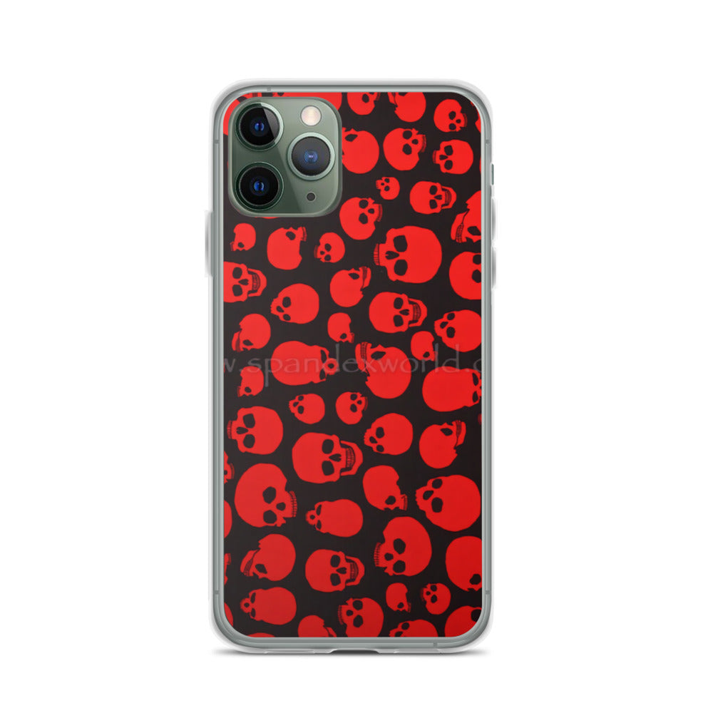 red skull iphone cases