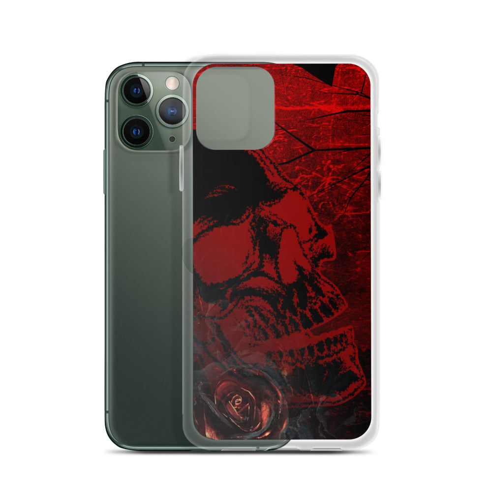 TRANSPARENT SKULL iPhone Case