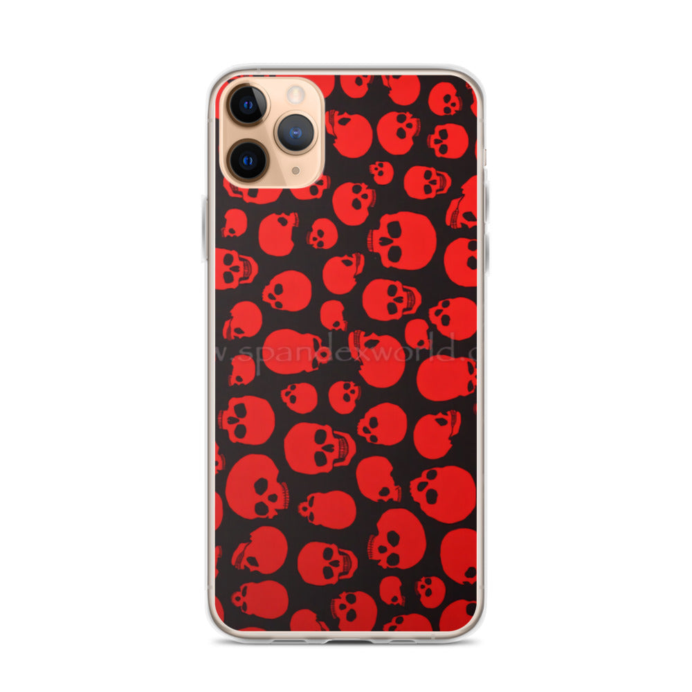 red skull iphone cases
