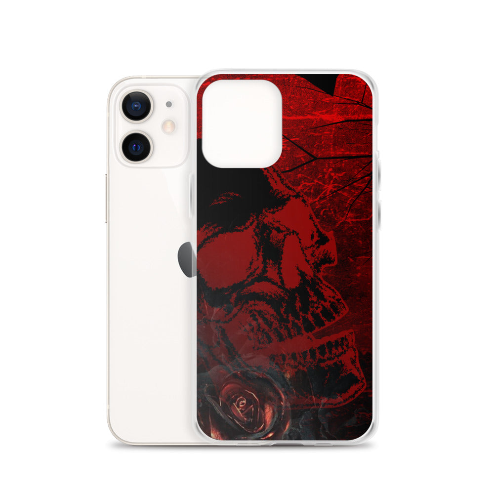 TRANSPARENT SKULL iPhone Case