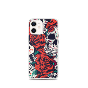 WHITE SKULL iPhone Case