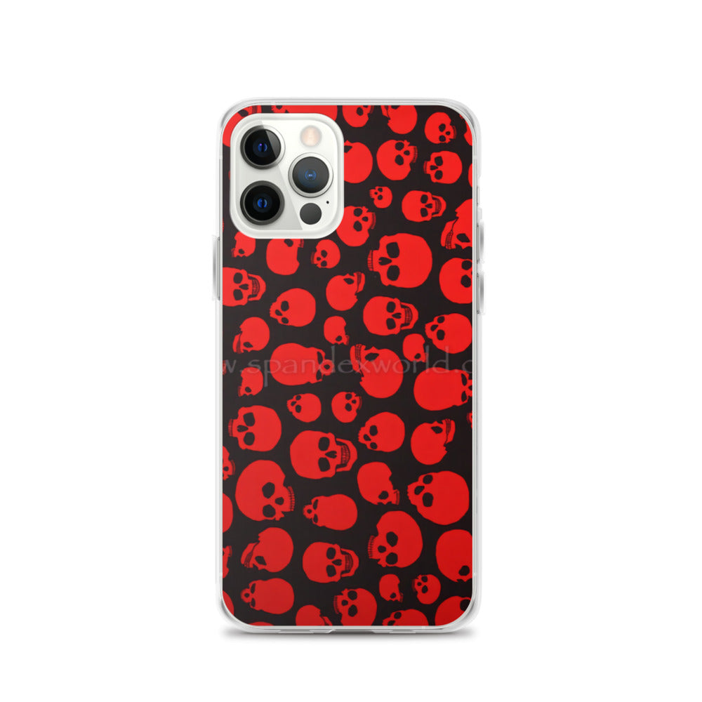 red skull iphone cases
