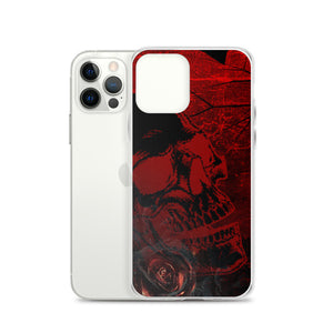 TRANSPARENT SKULL iPhone Case