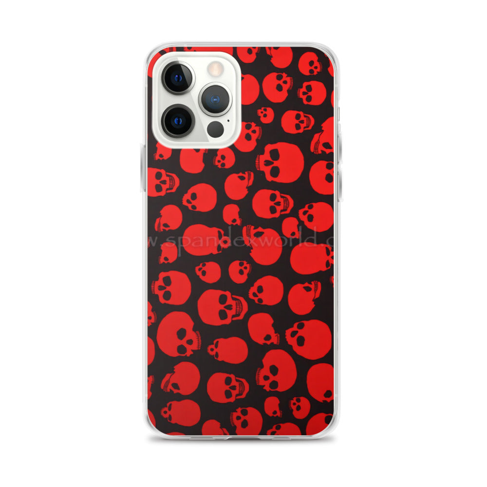 red skull iphone cases