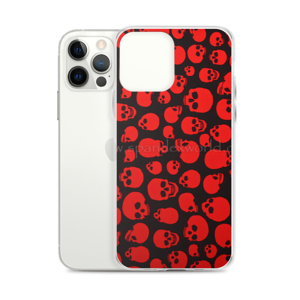 red skull iphone cases
