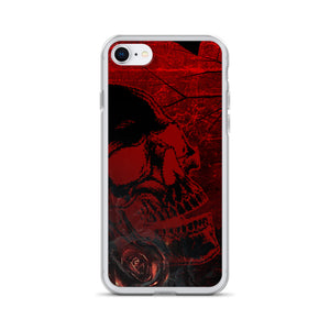 TRANSPARENT SKULL iPhone Case