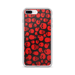 red skull iphone cases