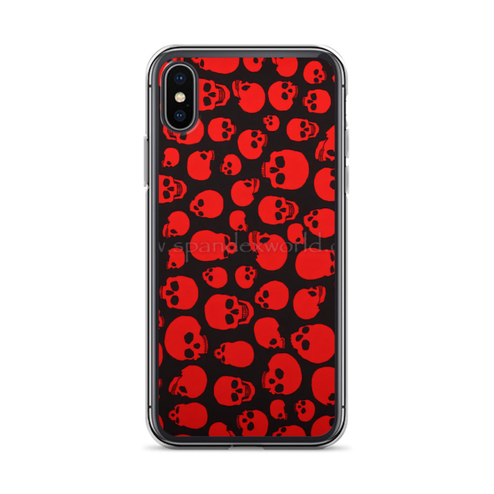 red skull iphone cases