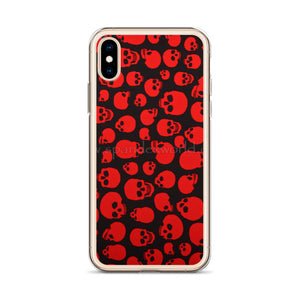 red skull iphone cases