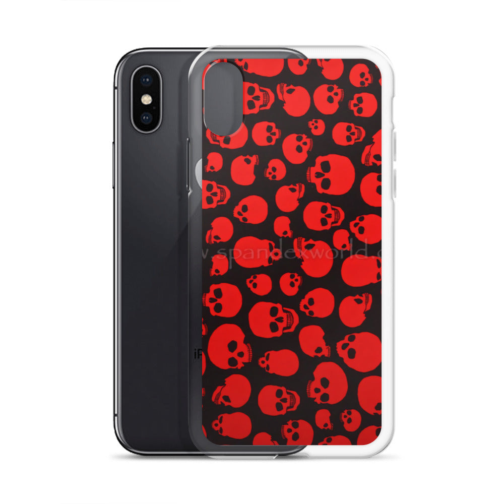 red skull iphone cases