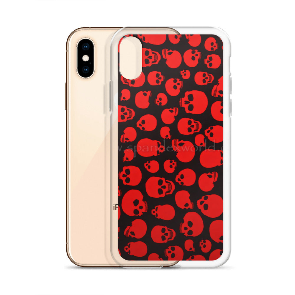red skull iphone cases